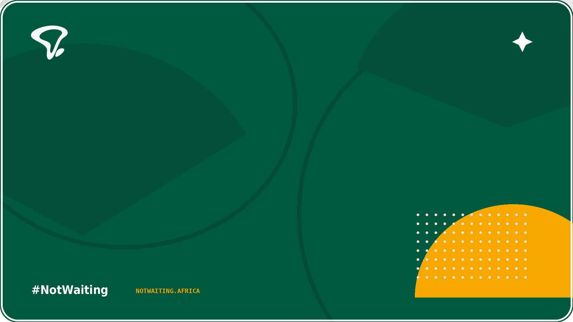 Green Wide (16:9) template