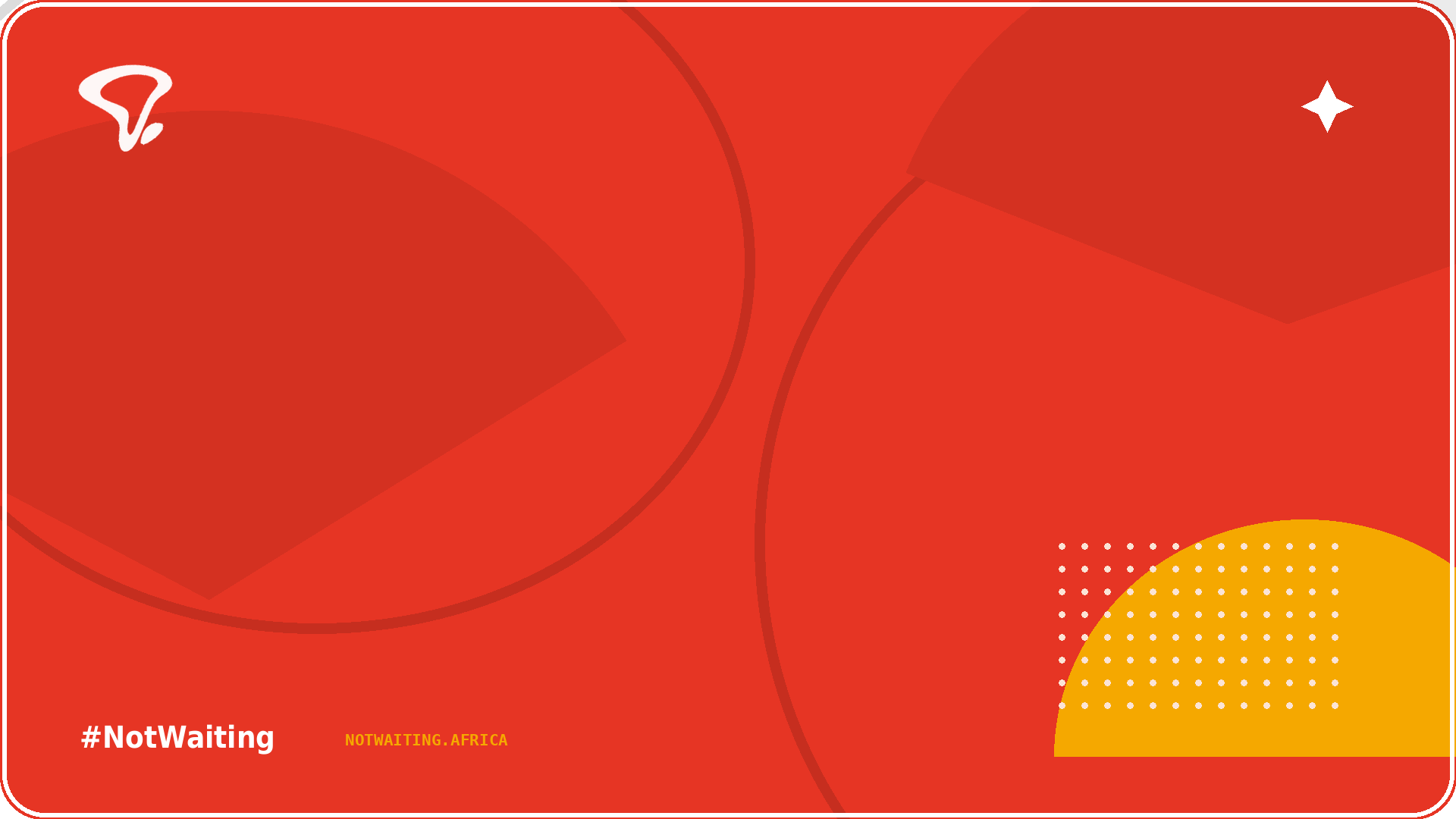 Red Wide (16:9) template